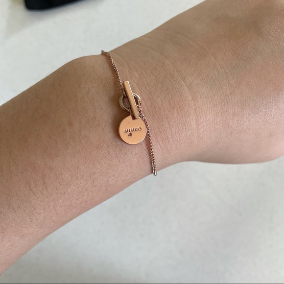 Mimco Rose Gold Charmer Bracelet 